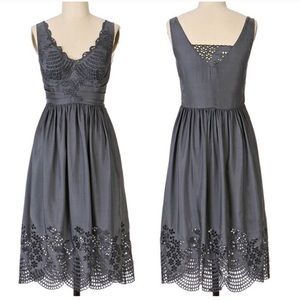 Anthropologie silk dress